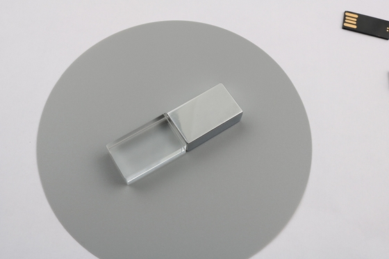 Khắc logo Pha lê Thanh USB 64GB Ổ đĩa flash 128GB 15MB / S