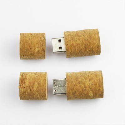 Nút chai rượu vang đỏ Ổ đĩa flash USB 3.0 128GB 80MB / S