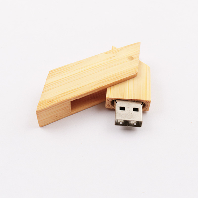 Bamboo Maple Shapes Ổ đĩa USB tùy chỉnh bằng gỗ Tốc độ nhanh 8GB 256GB 30MB / S