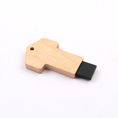 Khóa ổ đĩa flash USB bằng gỗ Maple có hình dạng Đọc nhanh 64 GB 128 GB 256 GB