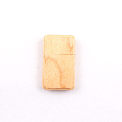256GB 512GB 1TB Ổ đĩa flash USB bằng gỗ phong 2.0 Bộ nhớ đầy đủ
