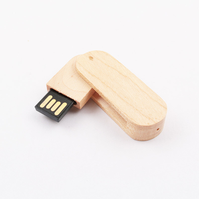 Twist Shaped Maple Gỗ Flash Drive Đọc nhanh 64GB 128GB 256GB 1TB