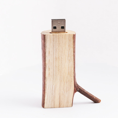 Tree Root USB Flash Drive 2.0 3.0 Sinh thái gốc bằng gỗ 128GB 256GB