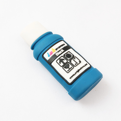Chai mực có hình dạng Ổ đĩa flash USB tùy chỉnh USB 2.0 3.0 H2 Thử nghiệm 256GB