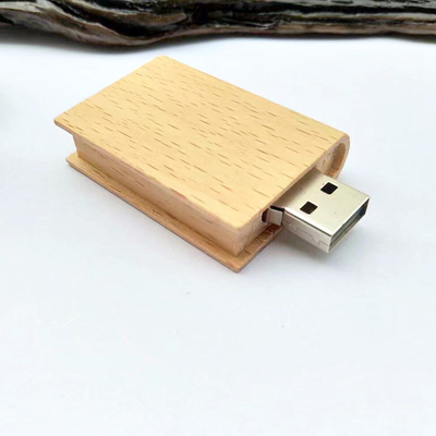 64GB 128GB 3.0 Ổ đĩa flash USB tùy chỉnh bằng gỗ 15MB / S Hệ thống Windows XP
