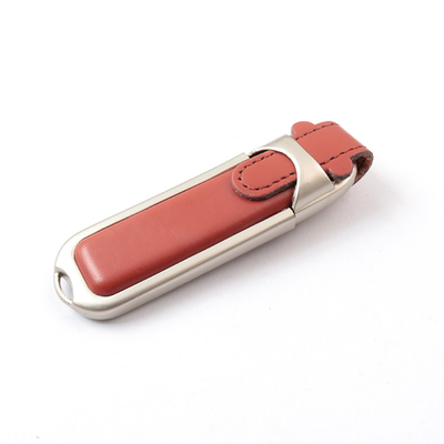8GB 16GB 32GB Da PU Ổ flash USB Tốc độ nhanh 80MB / S 2.0 3.0