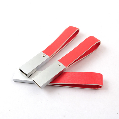 Ổ USB 256GB bọc da 2.0 3.0 USB cá nhân hóa Thanh bộ nhớ ODM OEM