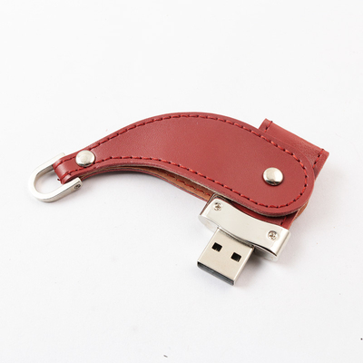 Bao da Chìa khóa kim loại Thanh USB 2.0 Portable 64GB 128GB 30MB / S