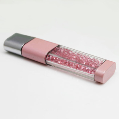 10MB / S 2.0 Crystal USB Stick 32GB 64GB Ổ flash tùy chỉnh có logo