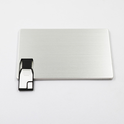 Logo in tùy chỉnh Thẻ tín dụng có kích thước Thanh USB 2.0 128GB 256GB Không thấm nước