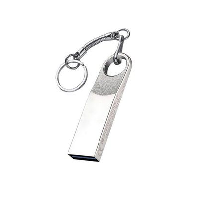 Thanh USB kim loại 1GB - 128GB 10MB / S Graed A Chip 2.0 3.0 Silver Memory Stick