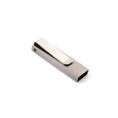Hình dạng kẹp Kim loại Ổ USB in Laser LOGO UDP tùy chỉnh chip