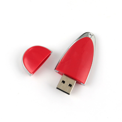 Ổ USB nhựa 32G 8mm Hình dạng giọt nước Hỗ trợ khởi động ZIP / HDD