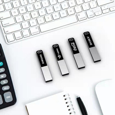 Logo Laser Shinny LED Light Usb Flash Drive 2.0 Bộ nhớ đầy đủ chất lượng cao