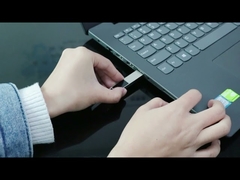 ROSH Fast Speed Crystal Usb Flash Drives 16GB 128GB With LED Light