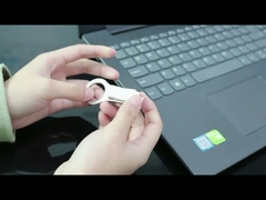 Silver Metal OTG USB Flash Drives 2.0 32GB 128GB Usb C Memory Sticks