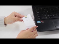 Thẻ tín dụng OTG Android Thẻ nhớ USB Thẻ nhớ CMYK In 64GB 128GB